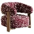 Fauteuil GRANITE – Bruin Walnoot - Thumbnail 4