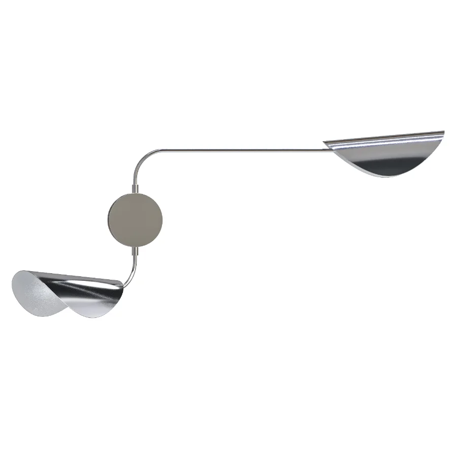 Adjustable metal wall lamp Image 4