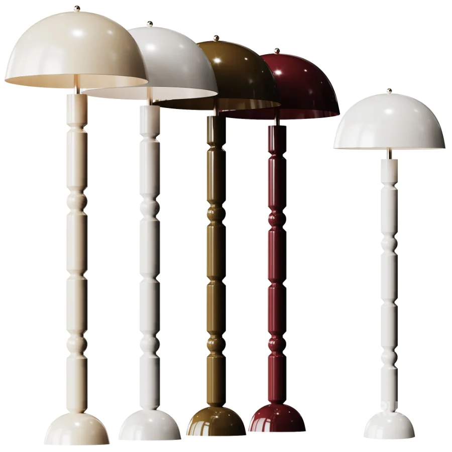 Montana Floor Lamp Satin Image 1