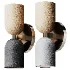 Ceramic Up Down Wall Sconce - Thumbnail 1