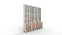 Sarreid Ltd Corner China Cabinet - Thumbnail 5