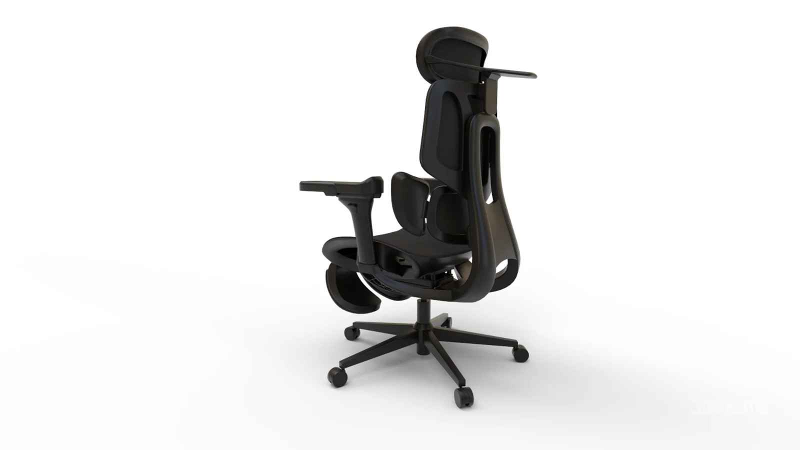 Home Office Desk Chair with Lumbar Support Image 3
