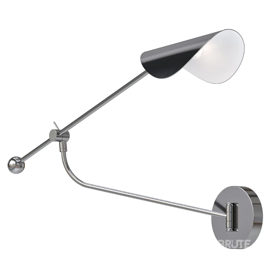 Adjustable metal wall lamp Image 2