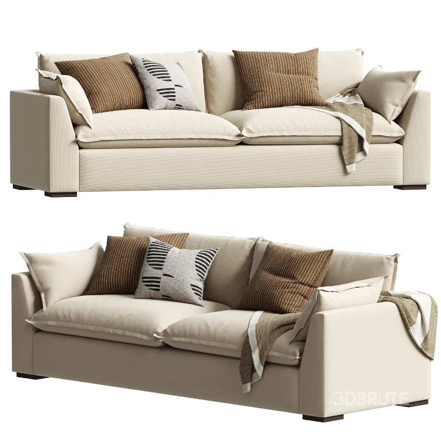 Four Hands Kosa Sofa Image 4