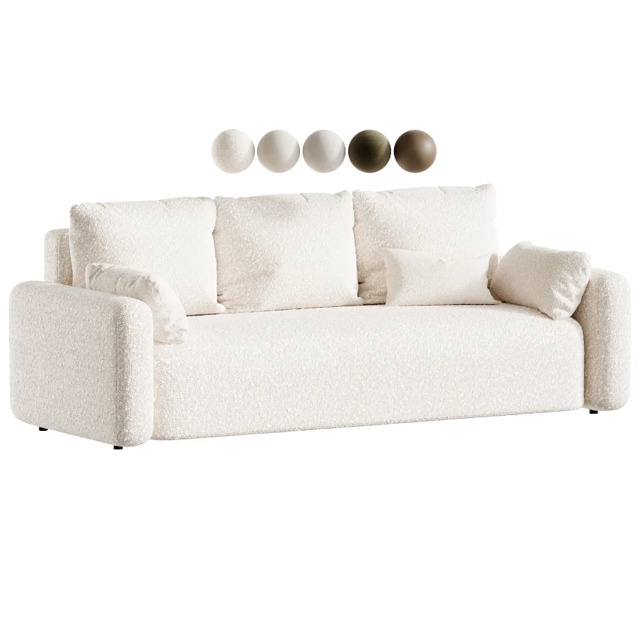 Kirmas Chenille straight sofa Image 1