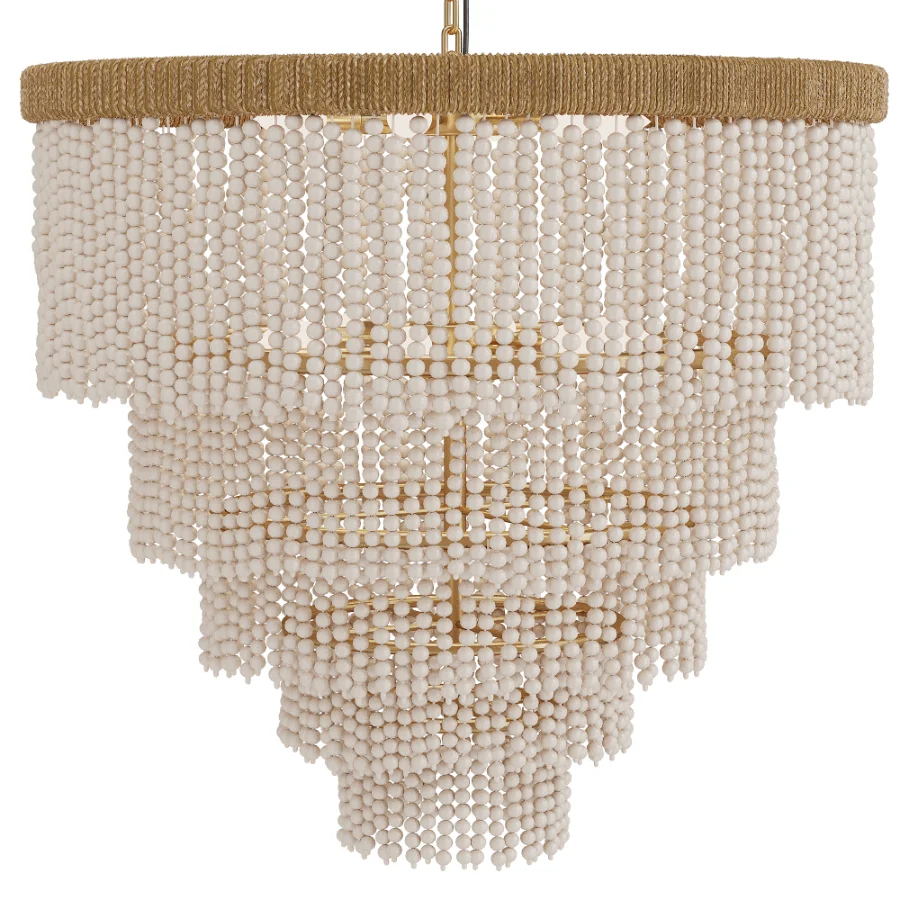 Regina Andrew Waterfall Beaded Chandelier Image 3