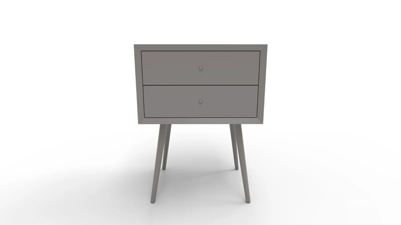 west elm Mid-Century Closed Nightstand Image 3