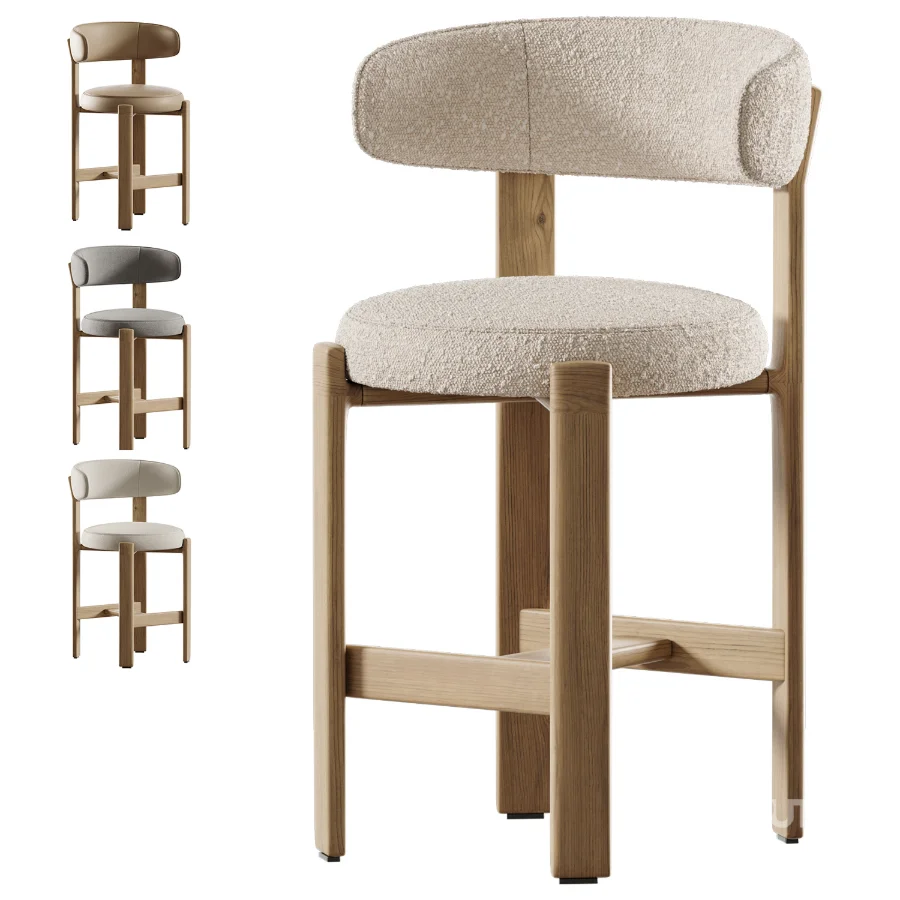 Granite Stool By Kave Home Image 5