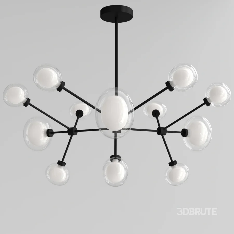 Module 8-Light Chandelier Image 3