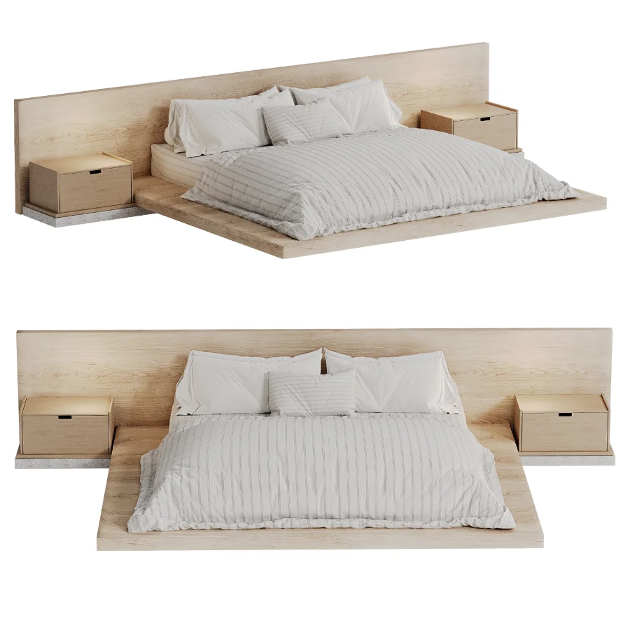 Japandi Bed room Designs for Minimalist Image 3