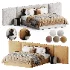 Japandi Modern Double Bed - Thumbnail 4