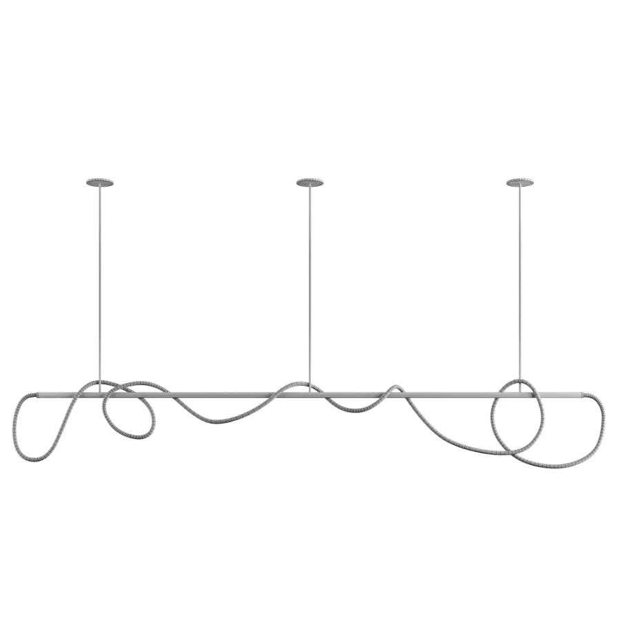 Festif Linear Pendant Lamp by Dbianco vol 6 Image 6