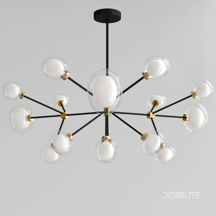 Module 8-Light Chandelier Image 2
