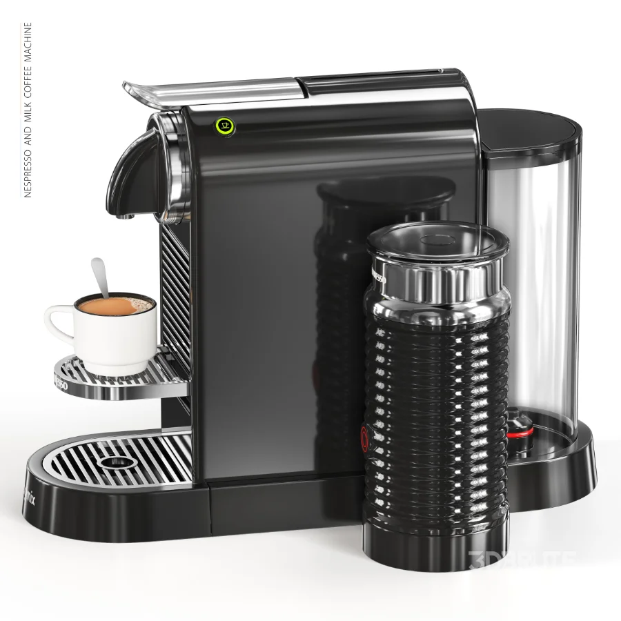 Nespresso and Milk Coffee Machine Image 5