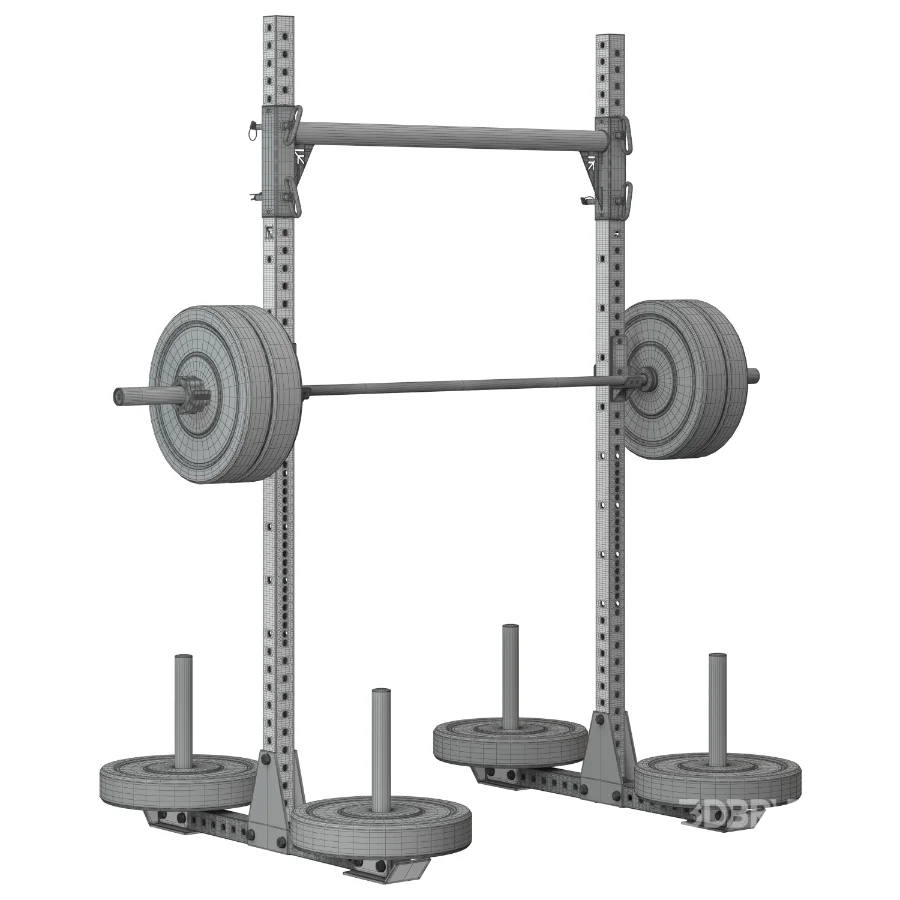 Mirafit_M3_Strongman_Yoke Image 7