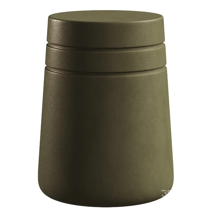 August Lacquer Stool Image 3