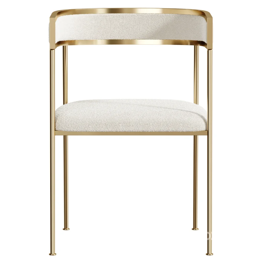 Glam Velvet Dining Side Chair Image 5