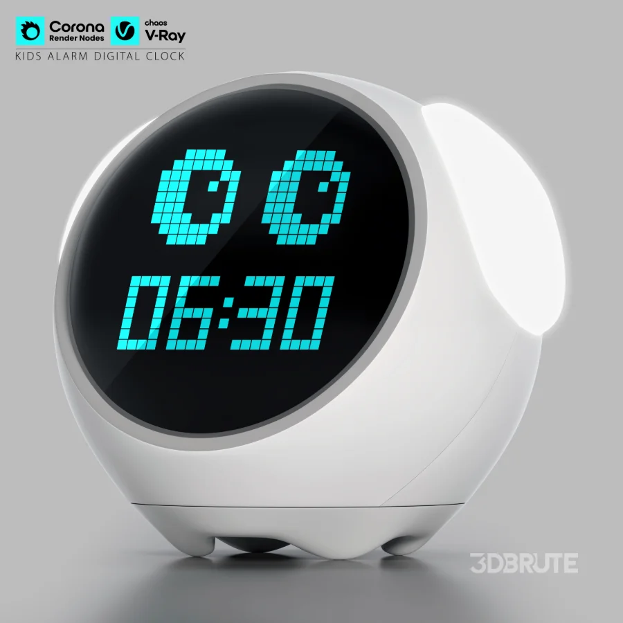 KIDS ALARM DIGITAL CLOCK 02 Image 1