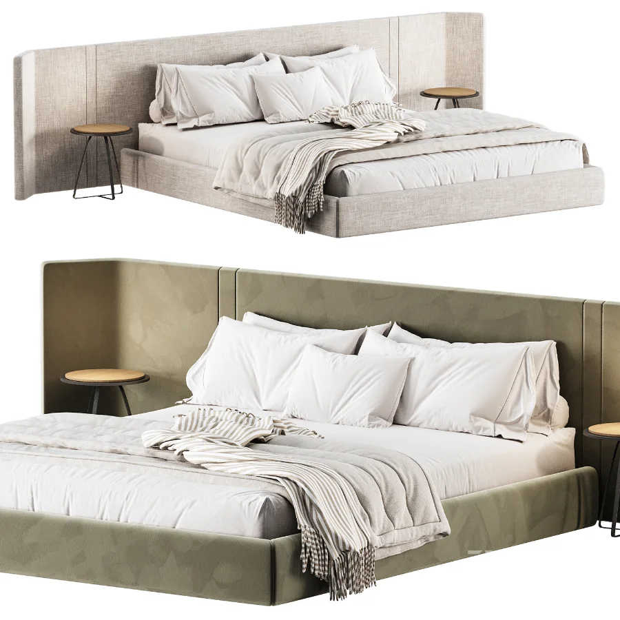 Japandi Double Bed 03 Image 3
