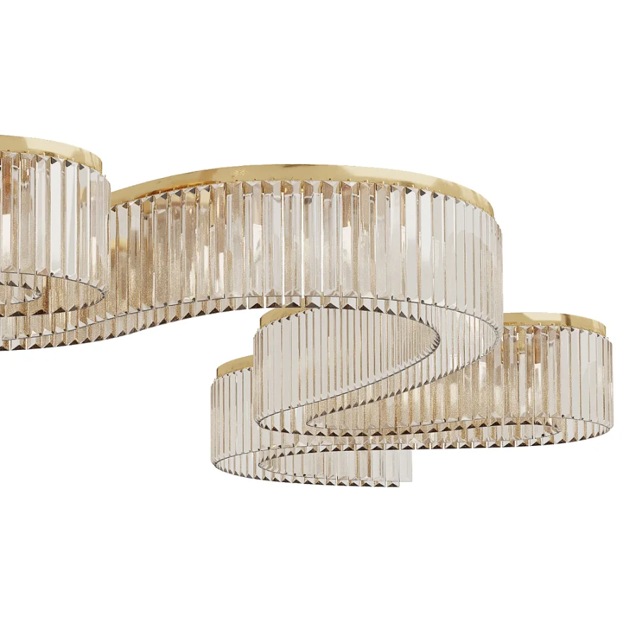 Spiral Chandelier set1 Image 3