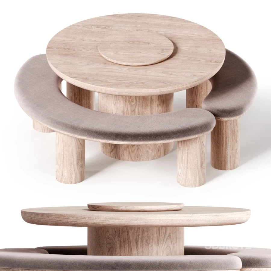 CATALINA Dining Table and Bench Image 4