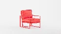 Gaines Top Grain Leather Armchair - Thumbnail 10