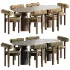 DINING CHAIR grover and and Vivante Dining Table - Thumbnail 1