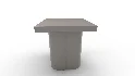 Kayla Black Concrete Side Table - Thumbnail 4