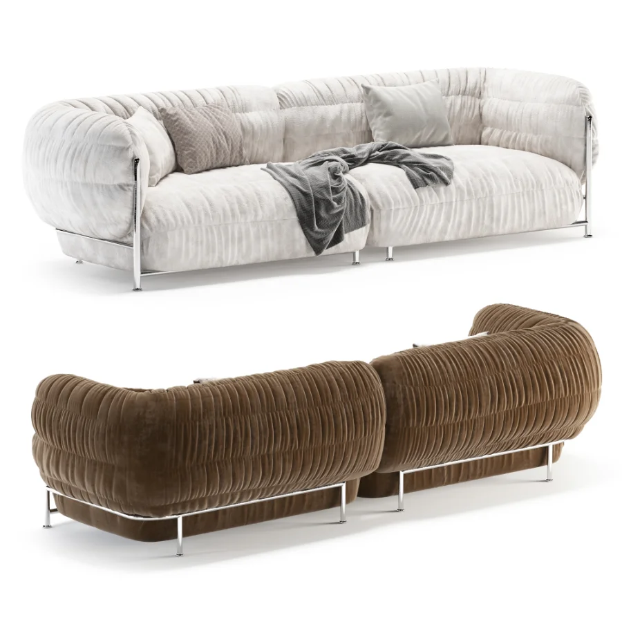 Honey Sofa Image 4