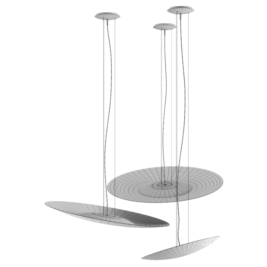 Gong Pendant Lamp by Panzeri Image 7