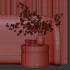 Organic Headboard Set07 - Thumbnail 5