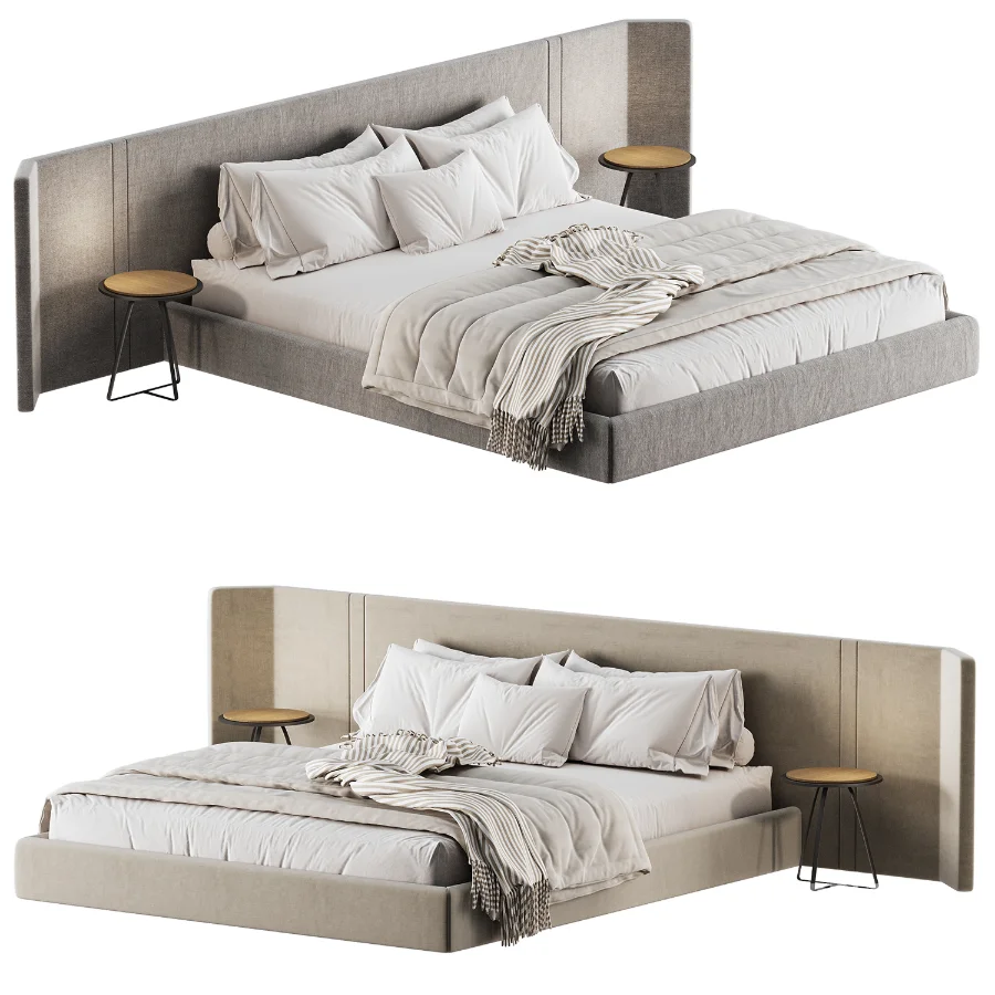 Japandi Double Bed 03 Image 2