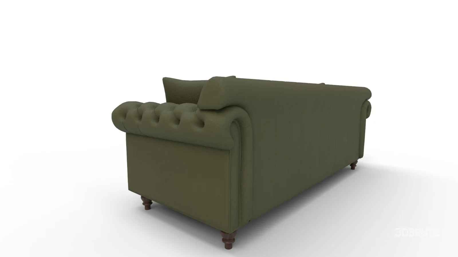 Eva Green Velvet Sofa Image 9
