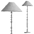 PetrusTall Matte Black Floor Lamp - Thumbnail 3