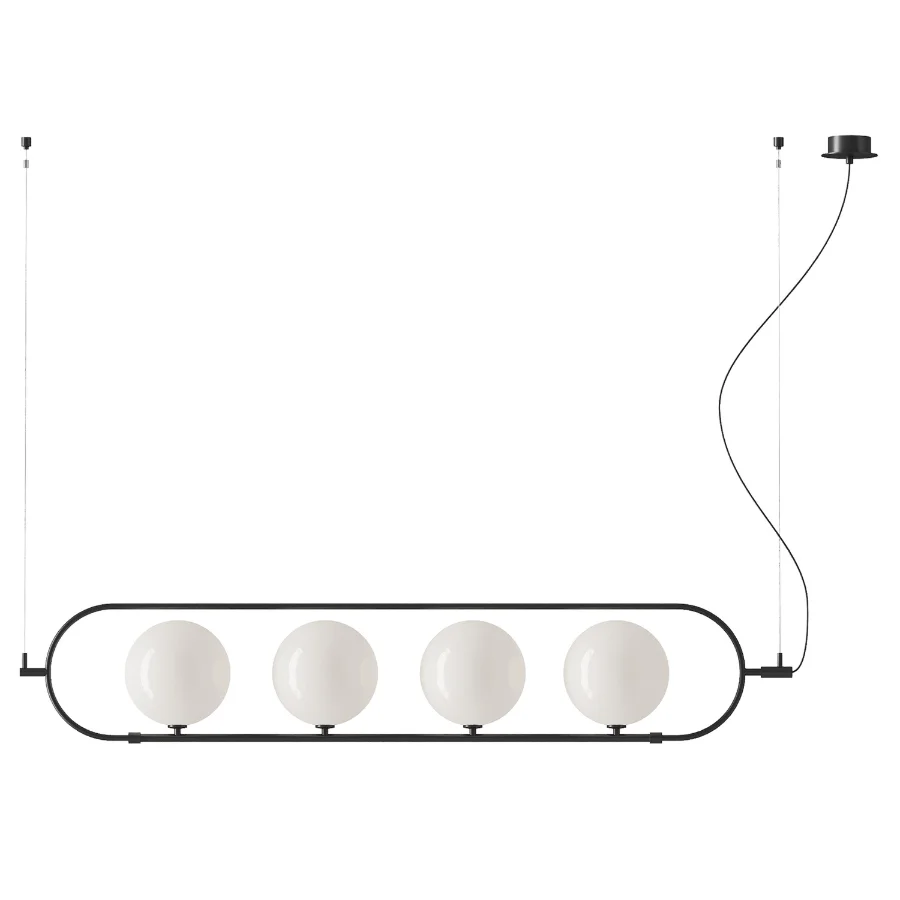 Abbacus pendant long lamp by Aromas Image 3
