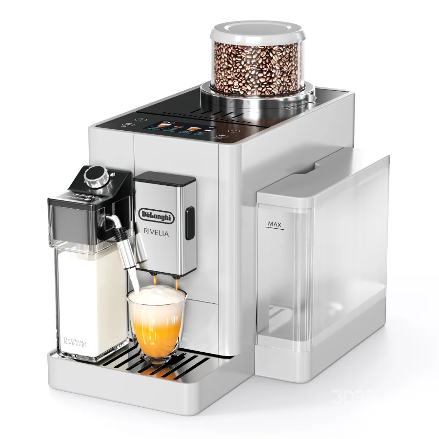 Delonghi Rivelia Fully Automatic Coffee Machine Image 3