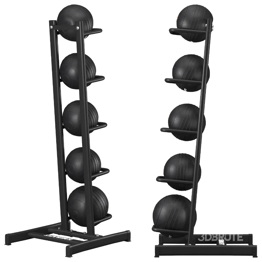 Mirafit_Slam_Ball_Set_with_Rack Image 6
