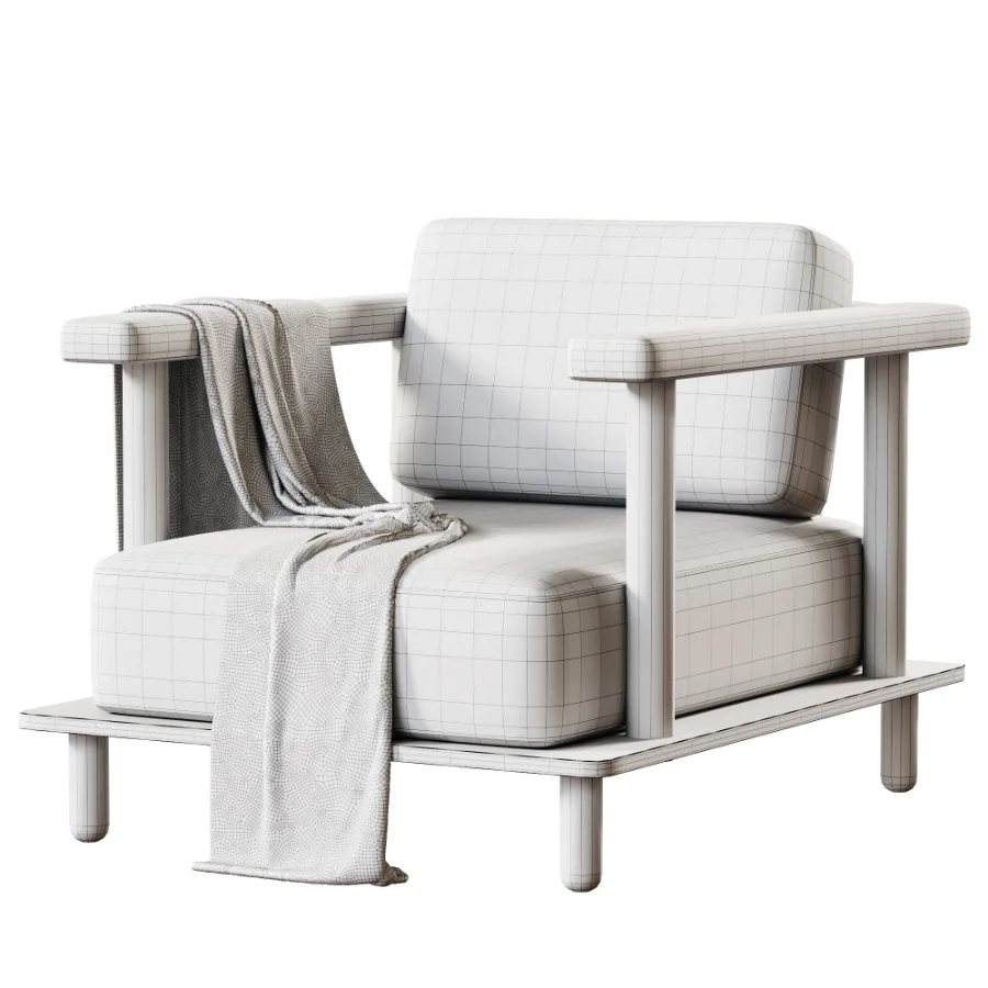 Pia Single Armchair Green Image 5