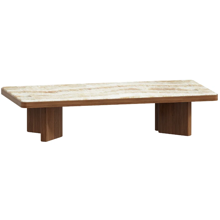 Rio 68 Rectangular Coffee Table by CB2 Image 5