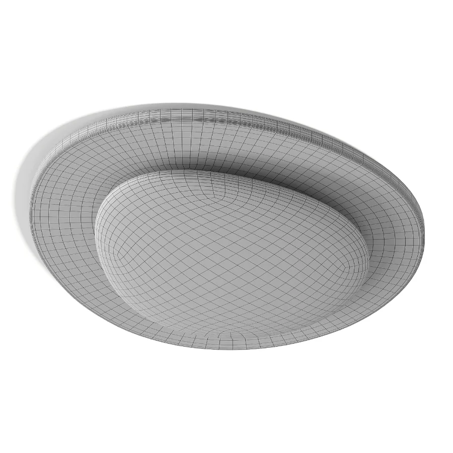 Pebble Wooden Ceiling Light Image 2