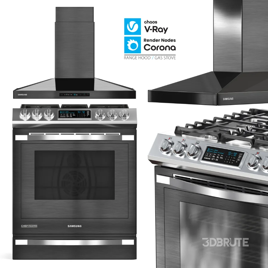 RANGE HOOD / GAS STOVE Image 1