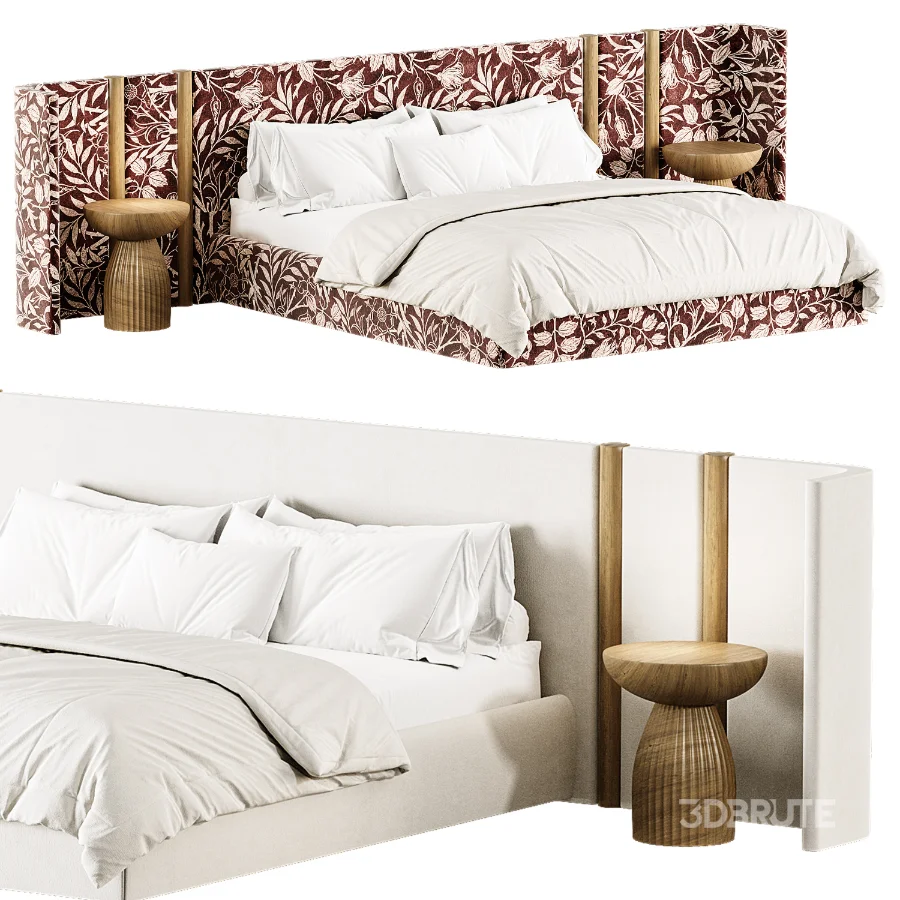 Japandi Double Bed 02 Image 6