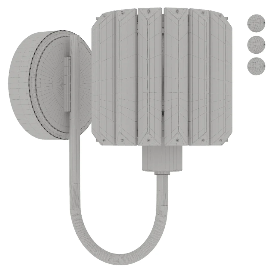 Berenice Nickel Wall Light Image 5