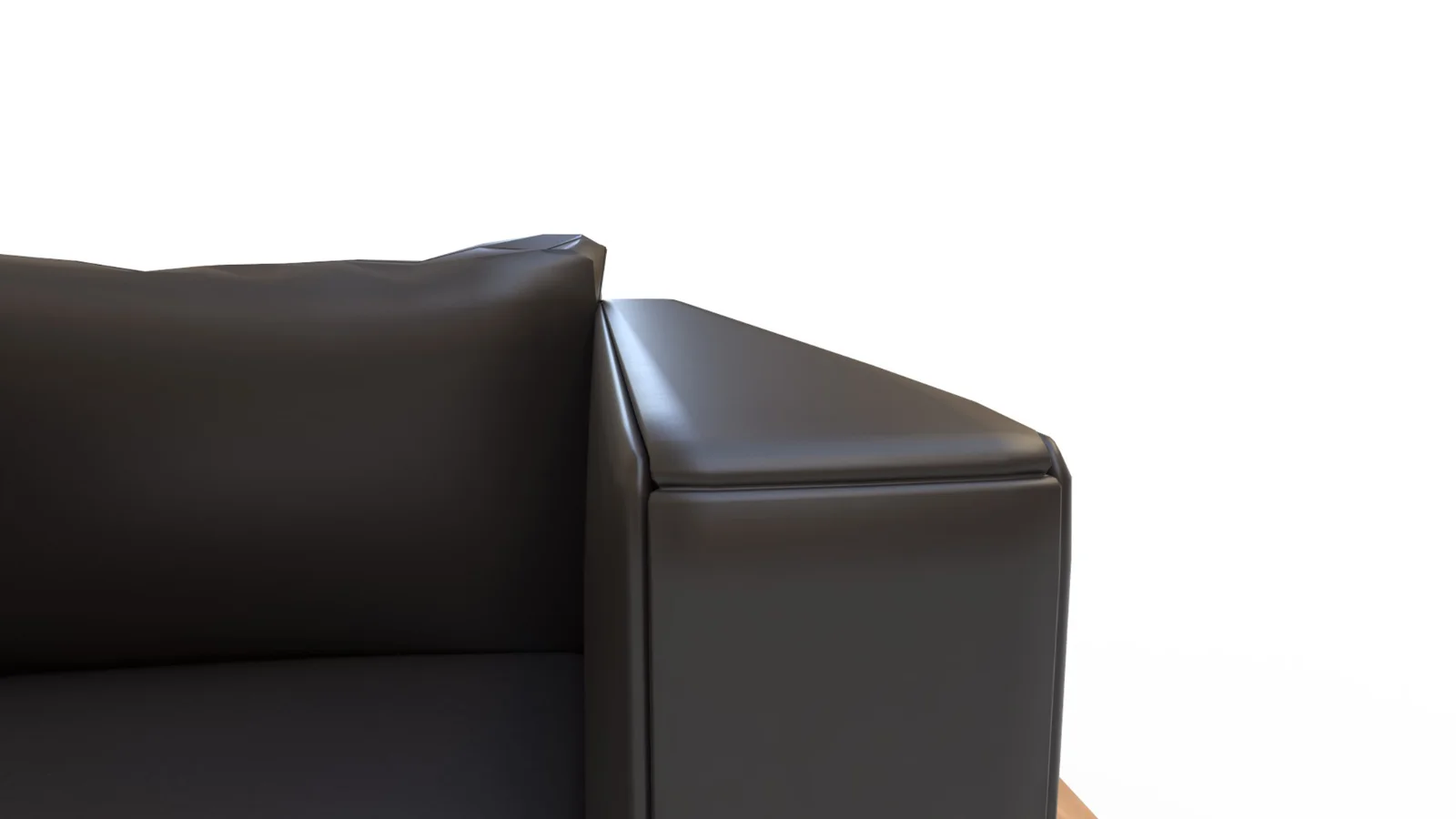 Living Room PU Leather Leisure Sofa Chair Image 8