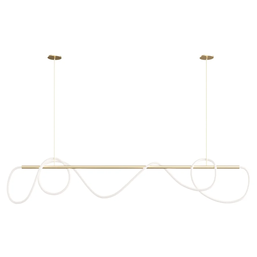 Festif Linear Pendant Lamp by Dbianco vol 4 Image 3