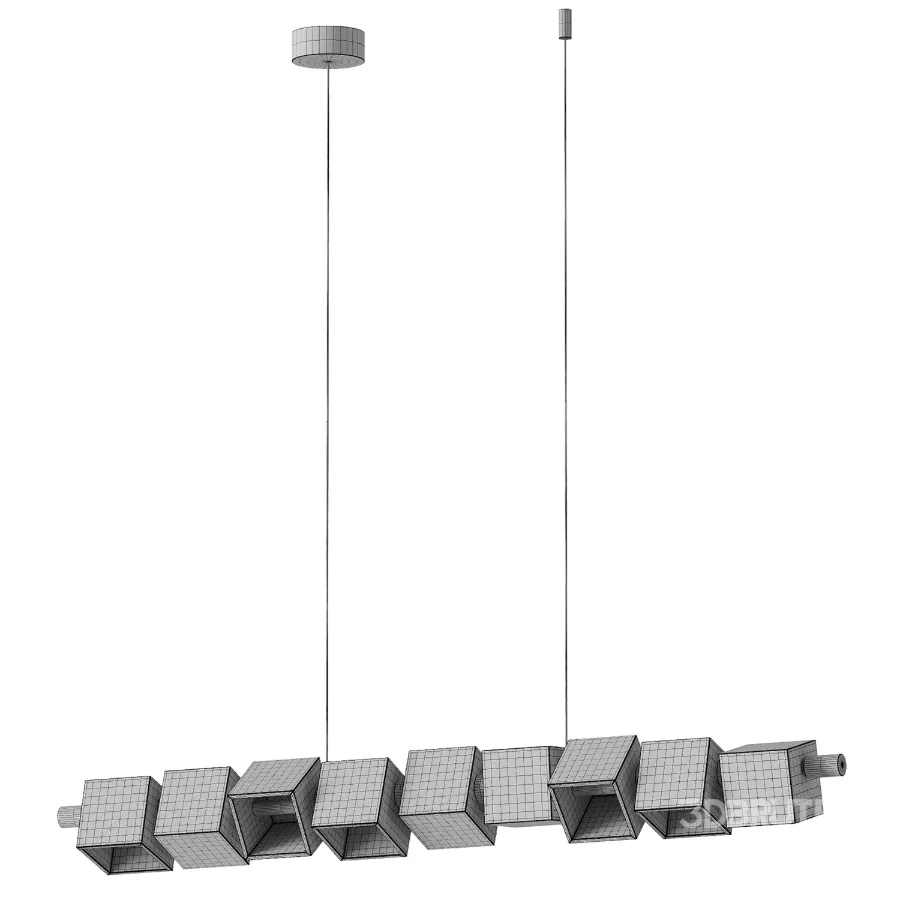 Aromas Del Campo Cubic long Pendant Lamp Image 4