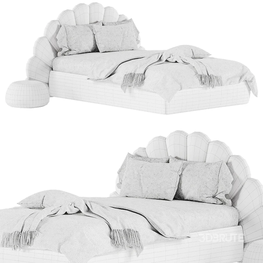 Children’s soft bed Shell Image 3