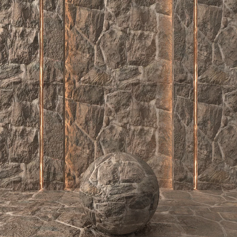 Rock Stone Wall Image 2