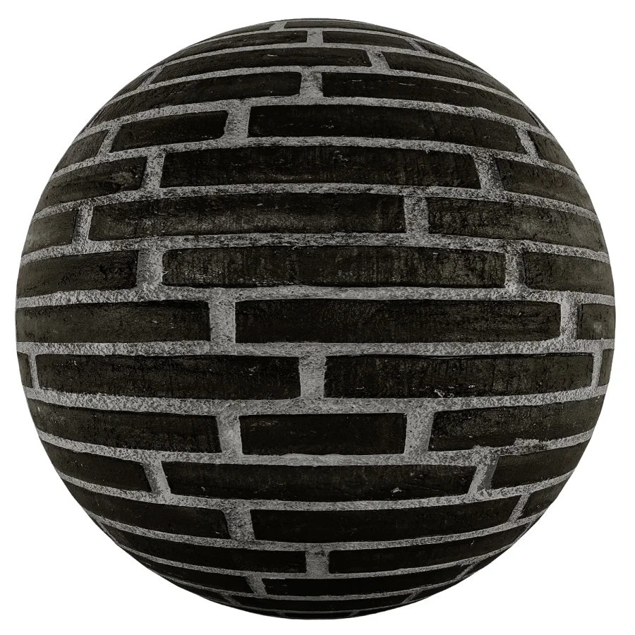Black Brick Wall Image 2