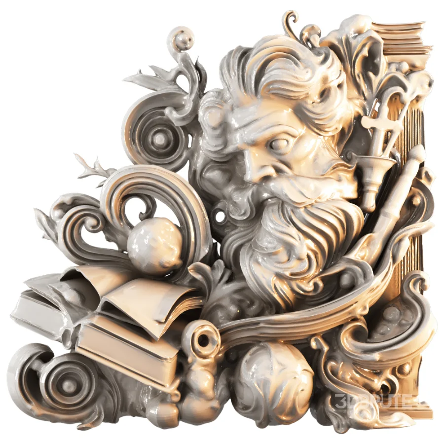 Decorative Zeus Statue for Interior Image 1